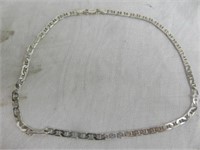 STERLING SILVER NECKLACE 7.75"