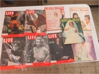 SELECTION OF 1940'S AND 1950'S "LIFE" AND "BRIDE