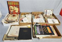 6 Flat Lots of Ephemera