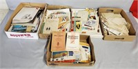 5 Flat Lots of Ephemera