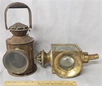 Lot of 2 Early Lanterns