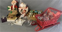 Christmas Lot: Annalee Dolls & Ornaments