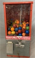 Vintage 5 Cent Toy n Joy Gumball Machine