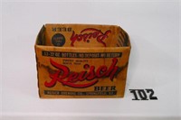 Reisch Beer cardboard box