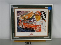 Tony Stewart 1999 Rookie of the Year Signed