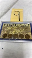 WW1 LINCOLN WHEAT PENNY COLLECTION