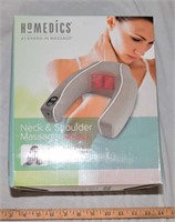 HOMEDICS NECK & SHOULER MASSAGER W/ HEAT