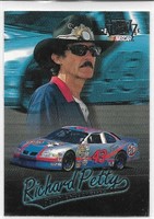 Richard Petty Fleer Ultra Shoney's Nascar Card