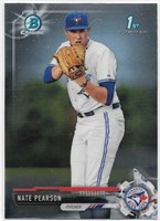 Nate Pearson Bowman Chrome Rookie card