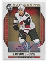 Lawson Crouse O-Pee-Chee Coast To Coast Autograph