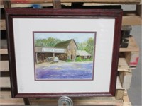"Blacksmith shop- Coopers Falls" by Clare Loft