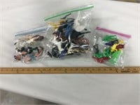 Plastic toy figures