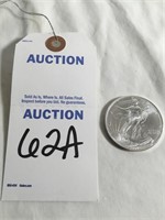1995 Marked as Silver Eagle One oz. One Dollar