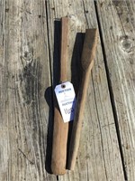 Wooden Paddles or Stirs (2)