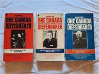 One Canada, Diefenbaker, 3 Volumes.
