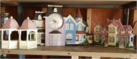 Burwood Products Clock, Houses Etc