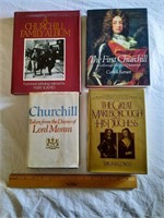 Churchhill family related. Four volumes.