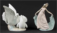 Lladro #6291 "Love Nest" & "May Dance" #5662