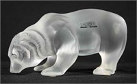 Lalique France Bear Ursus 7" Long