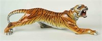 Herend Porcelain Large Tiger w/ Natural Decoration