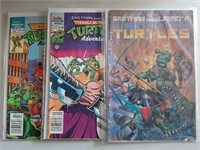Lot of 3 Ninja Turtles Comics
