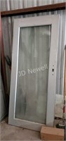 3 COMMERCIAL aluminum glass DOORS