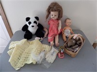 Lot of Vintage Doll Parts