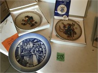 Asst collectabel plates