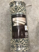 RUG 2'X8' RUNNER GREY AND IVORY