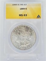 1889 Morgan Dollar MS 63