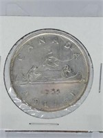 1953 Silver Canadian Dollar