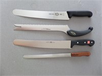 Lot Kitchen Knives w/ Block