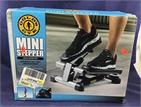 New Boxed Gold's Gym Mini Stepper