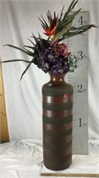 Large Art Pottery Vase Arrangement