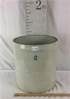 Antique 6 Gallon Stoneware Crock