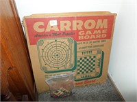 Carrom Game Board w/ Box