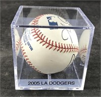 2005 LA Dodgers Baseball With Several Autographs