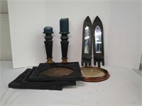 Mirrors, Picture Frames, And Candle Holders