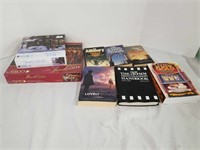 2 Puzzles, And 6 Books