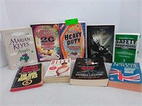 Various  paperback style books