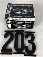 1 Box of AR 223 100 rounds