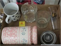 Metal Egg Cups, Vase, Juice & Coffee Cups