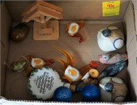 Mushroom Shakers, Wooden Ducks, & More