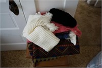 Scarves, Hats, Gloves, & Blanket