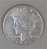 1922 Silver Peace Dollar (90% Silver)