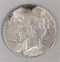1923 Silver Peace Dollar (90% Silver)