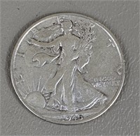 1945-S Walking Liberty Half Dollar (90% Silver)