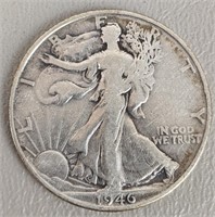 1946-S Walking Liberty Half Dollar (90% Silver)