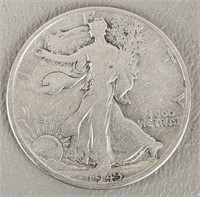1943-S Walking Liberty Half Dollar (90% Silver)