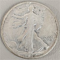 1942 Walking Liberty Half Dollar (90% Silver)